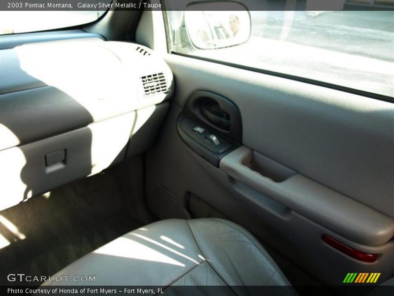 Galaxy Silver Metallic / Taupe 2003 Pontiac Montana