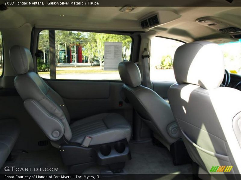 Galaxy Silver Metallic / Taupe 2003 Pontiac Montana