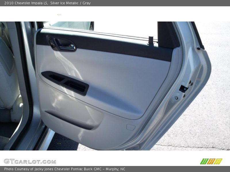 Silver Ice Metallic / Gray 2010 Chevrolet Impala LS