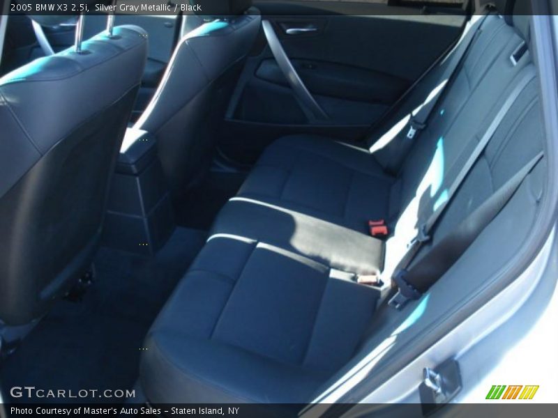 Silver Gray Metallic / Black 2005 BMW X3 2.5i