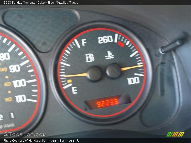Galaxy Silver Metallic / Taupe 2003 Pontiac Montana