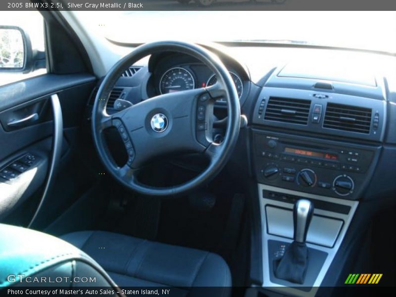 Silver Gray Metallic / Black 2005 BMW X3 2.5i