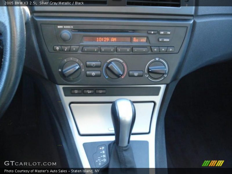 Silver Gray Metallic / Black 2005 BMW X3 2.5i