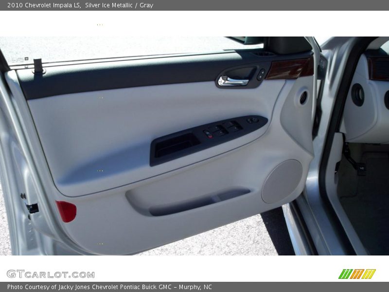 Silver Ice Metallic / Gray 2010 Chevrolet Impala LS