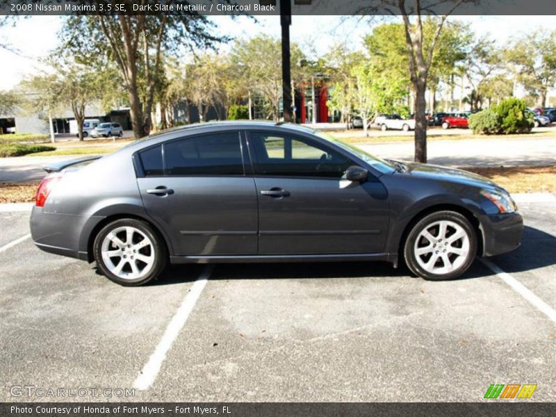 Dark Slate Metallic / Charcoal Black 2008 Nissan Maxima 3.5 SE