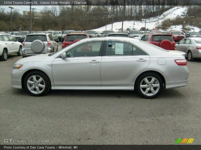 Classic Silver Metallic / Charcoal 2009 Toyota Camry SE