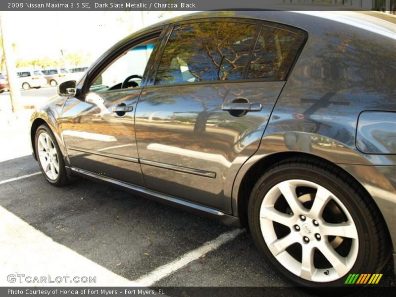 Dark Slate Metallic / Charcoal Black 2008 Nissan Maxima 3.5 SE