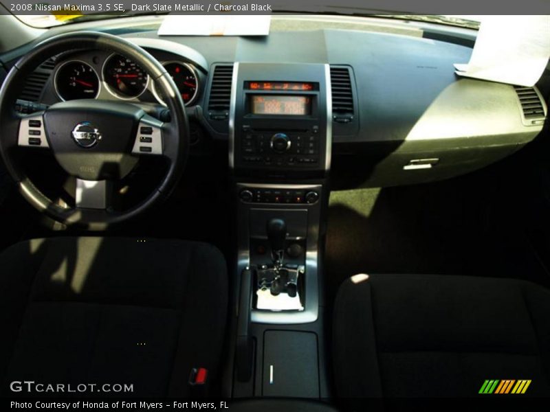 Dark Slate Metallic / Charcoal Black 2008 Nissan Maxima 3.5 SE