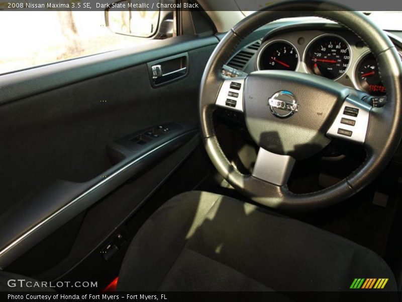 Dark Slate Metallic / Charcoal Black 2008 Nissan Maxima 3.5 SE