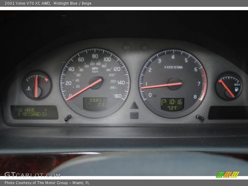 Midnight Blue / Beige 2001 Volvo V70 XC AWD