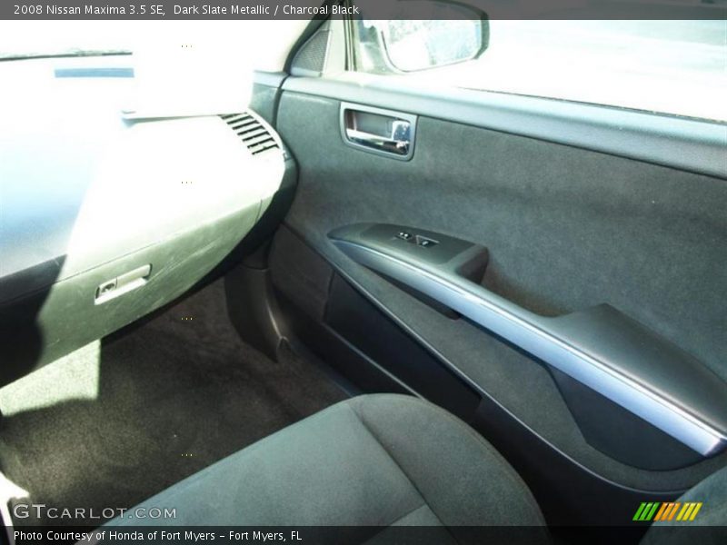 Dark Slate Metallic / Charcoal Black 2008 Nissan Maxima 3.5 SE
