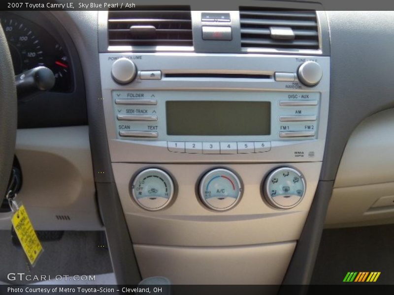 Sky Blue Pearl / Ash 2007 Toyota Camry LE