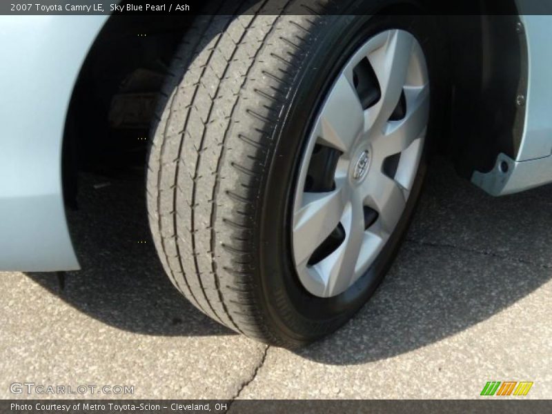 Sky Blue Pearl / Ash 2007 Toyota Camry LE