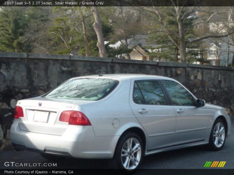 Silver Metallic / Granite Gray 2007 Saab 9-5 2.3T Sedan