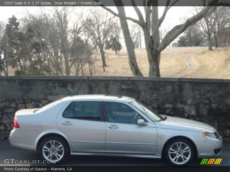 Silver Metallic / Granite Gray 2007 Saab 9-5 2.3T Sedan