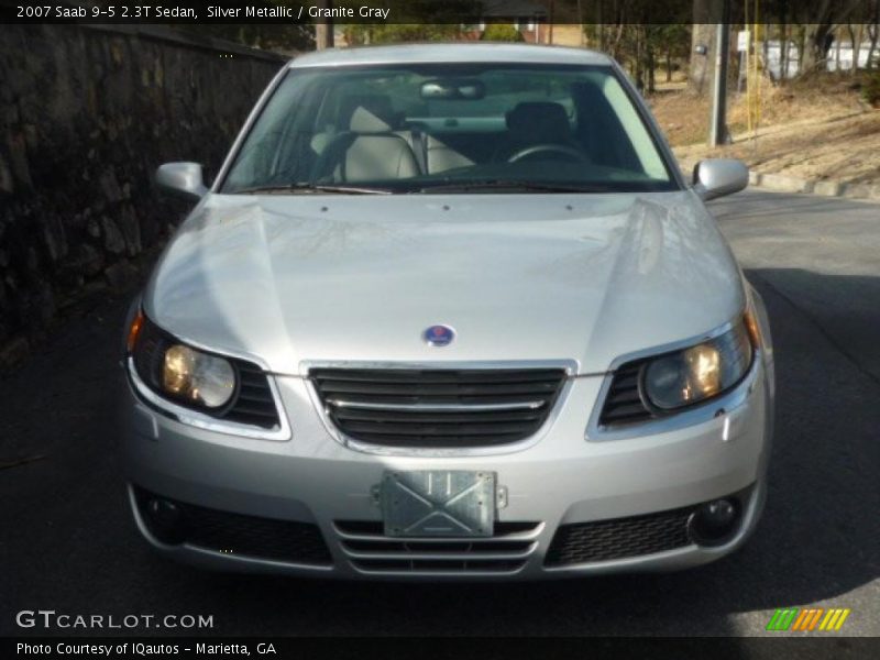 Silver Metallic / Granite Gray 2007 Saab 9-5 2.3T Sedan