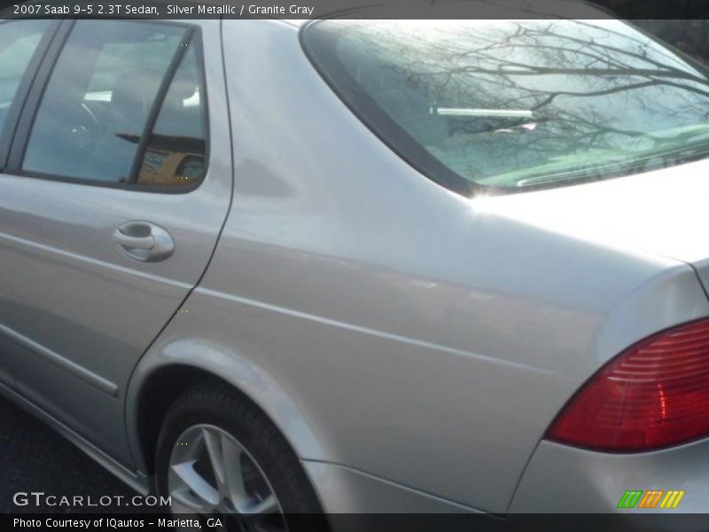 Silver Metallic / Granite Gray 2007 Saab 9-5 2.3T Sedan