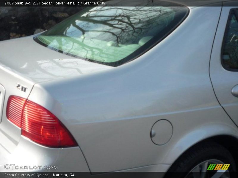 Silver Metallic / Granite Gray 2007 Saab 9-5 2.3T Sedan