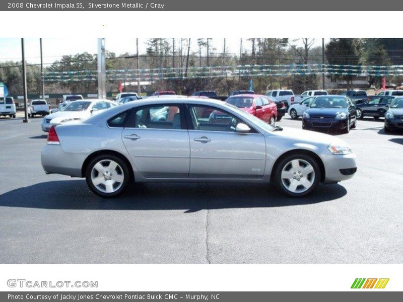 Silverstone Metallic / Gray 2008 Chevrolet Impala SS
