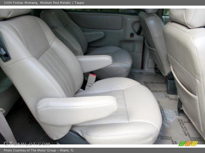 Medium Red Metallic / Taupe 2000 Pontiac Montana
