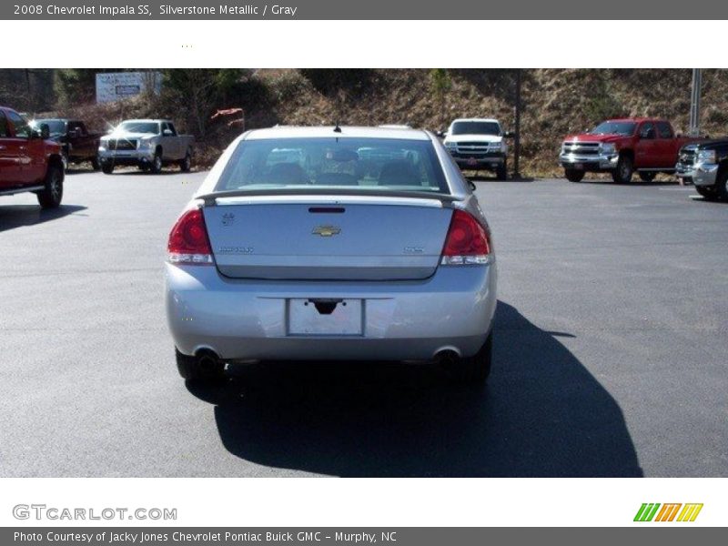 Silverstone Metallic / Gray 2008 Chevrolet Impala SS