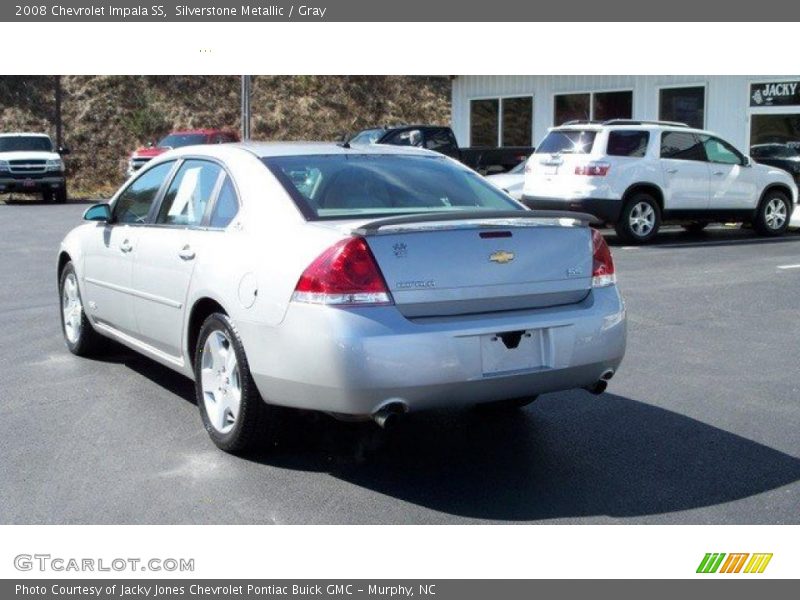 Silverstone Metallic / Gray 2008 Chevrolet Impala SS