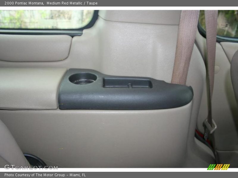 Medium Red Metallic / Taupe 2000 Pontiac Montana
