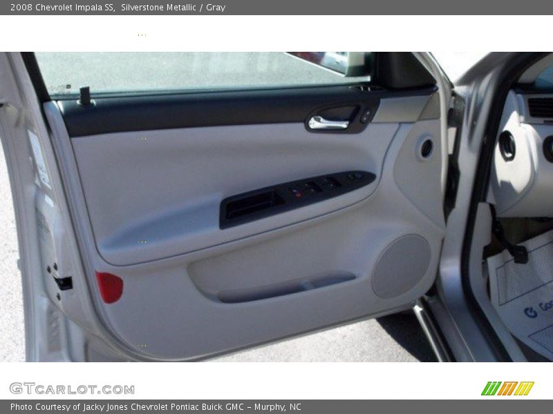 Silverstone Metallic / Gray 2008 Chevrolet Impala SS