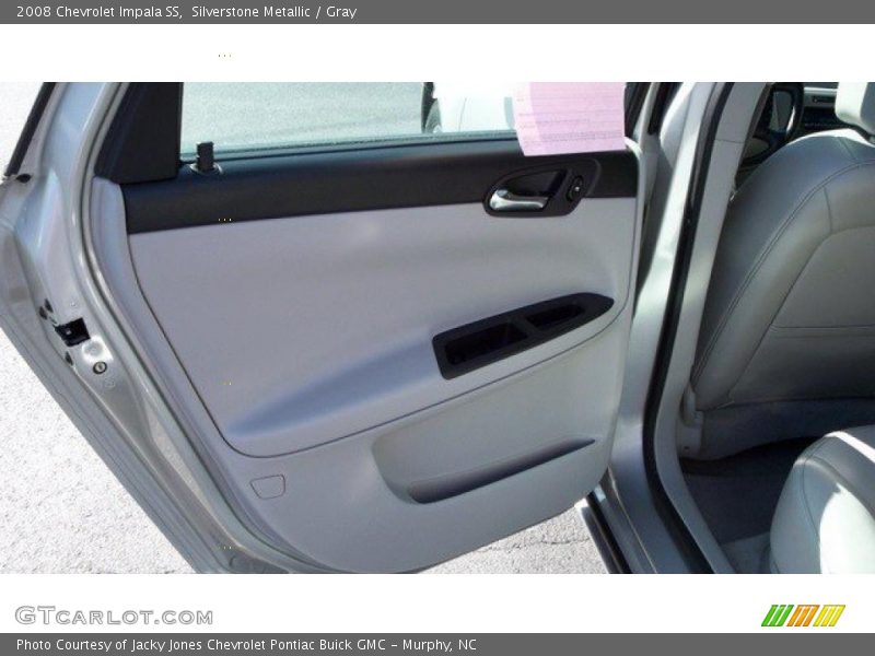 Silverstone Metallic / Gray 2008 Chevrolet Impala SS