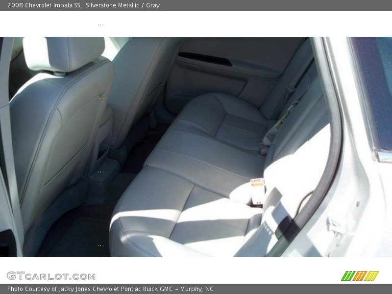Silverstone Metallic / Gray 2008 Chevrolet Impala SS