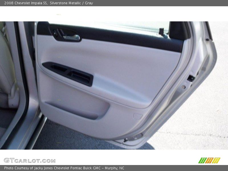Silverstone Metallic / Gray 2008 Chevrolet Impala SS