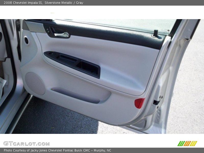 Silverstone Metallic / Gray 2008 Chevrolet Impala SS