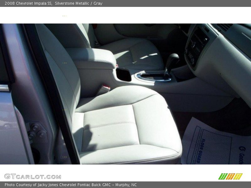 Silverstone Metallic / Gray 2008 Chevrolet Impala SS