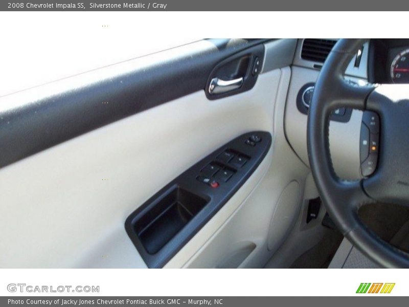Silverstone Metallic / Gray 2008 Chevrolet Impala SS
