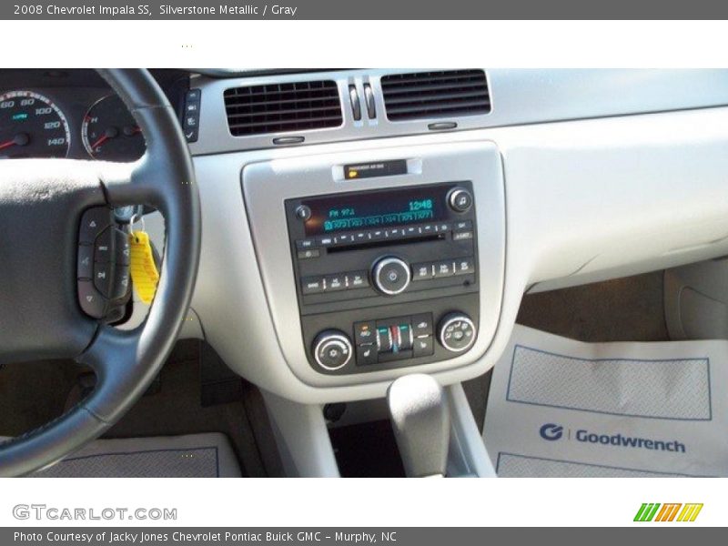 Silverstone Metallic / Gray 2008 Chevrolet Impala SS