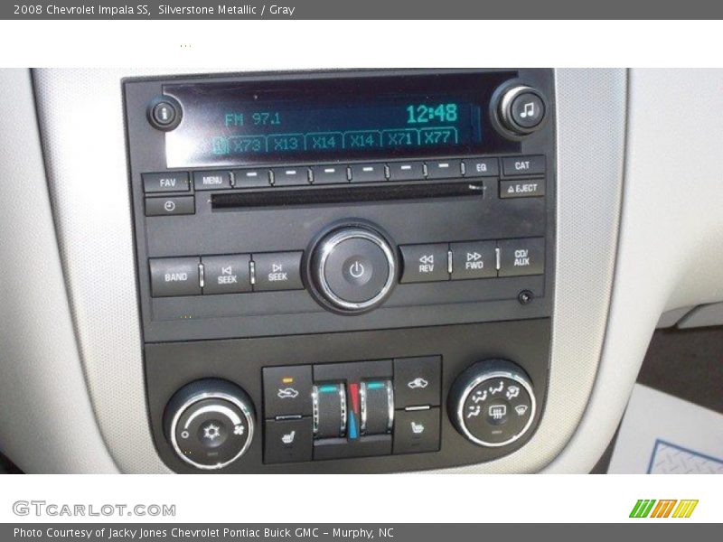 Silverstone Metallic / Gray 2008 Chevrolet Impala SS