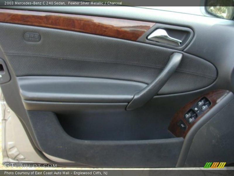 Pewter Silver Metallic / Charcoal 2003 Mercedes-Benz C 240 Sedan