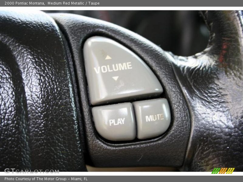 Medium Red Metallic / Taupe 2000 Pontiac Montana