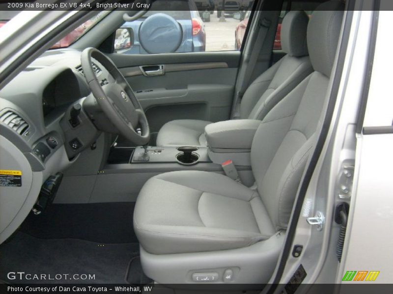 Bright Silver / Gray 2009 Kia Borrego EX V8 4x4