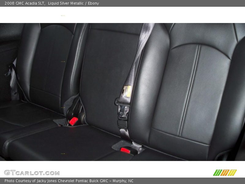 Liquid Silver Metallic / Ebony 2008 GMC Acadia SLT