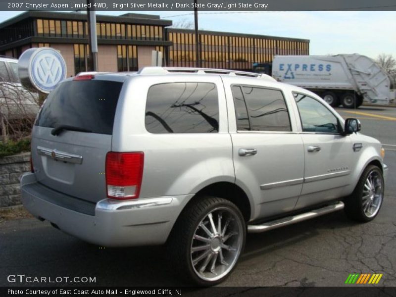 Bright Silver Metallic / Dark Slate Gray/Light Slate Gray 2007 Chrysler Aspen Limited 4WD