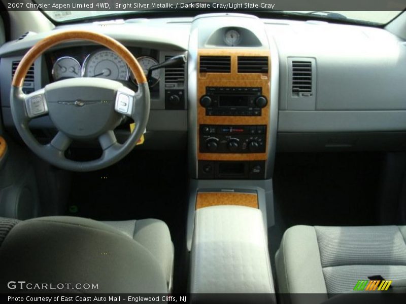 Bright Silver Metallic / Dark Slate Gray/Light Slate Gray 2007 Chrysler Aspen Limited 4WD