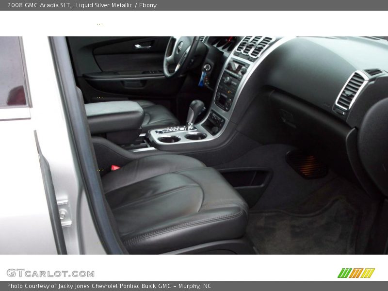 Liquid Silver Metallic / Ebony 2008 GMC Acadia SLT