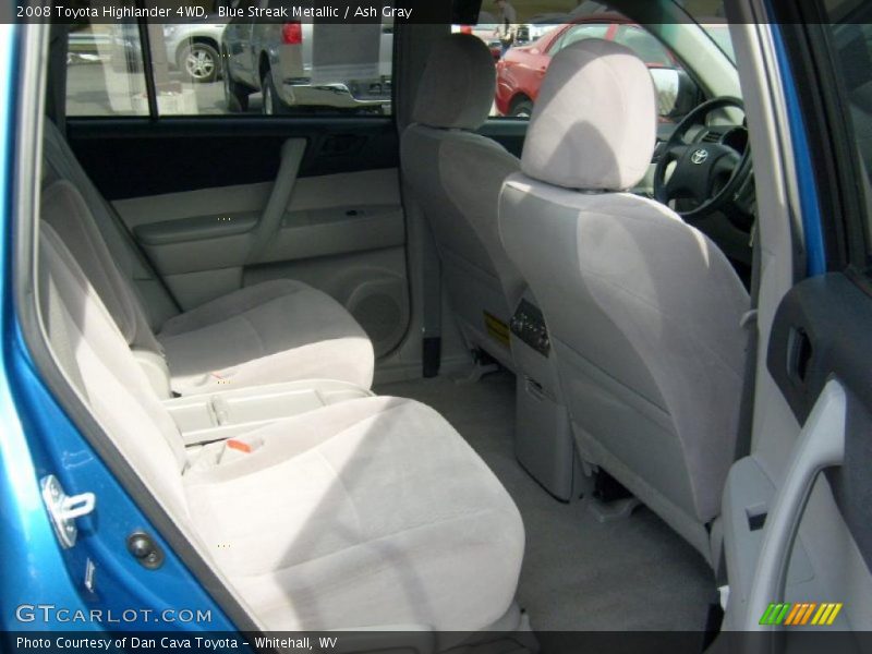 Blue Streak Metallic / Ash Gray 2008 Toyota Highlander 4WD