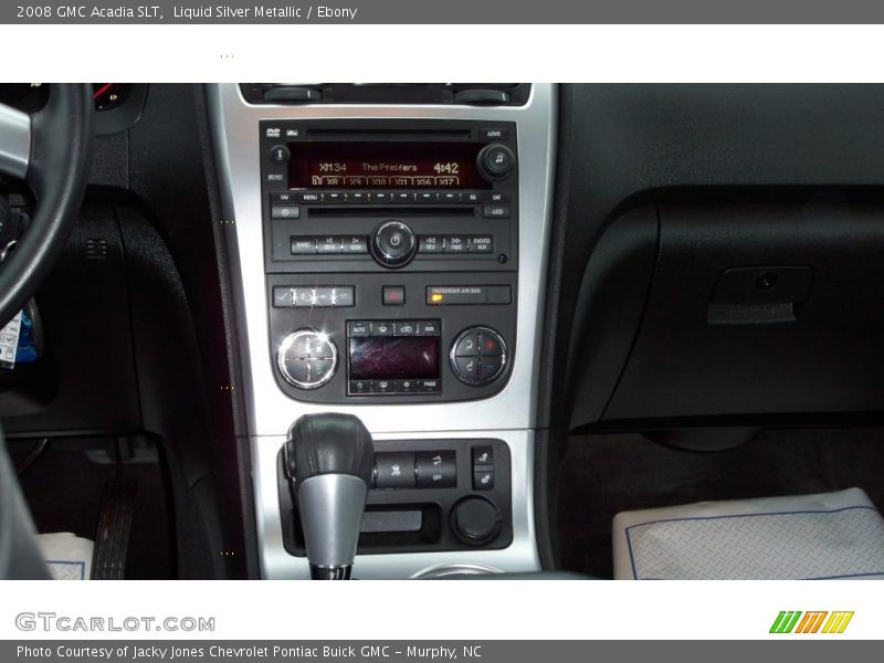 Liquid Silver Metallic / Ebony 2008 GMC Acadia SLT