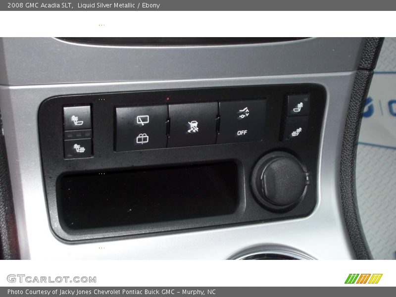 Liquid Silver Metallic / Ebony 2008 GMC Acadia SLT