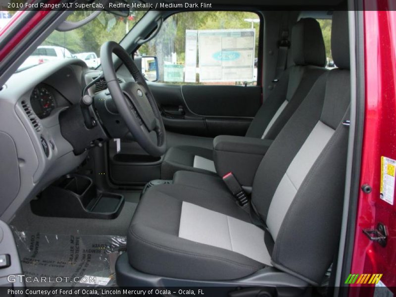 Redfire Metallic / Medium Dark Flint 2010 Ford Ranger XLT SuperCab