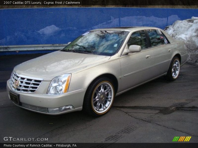 Cognac Frost / Cashmere 2007 Cadillac DTS Luxury