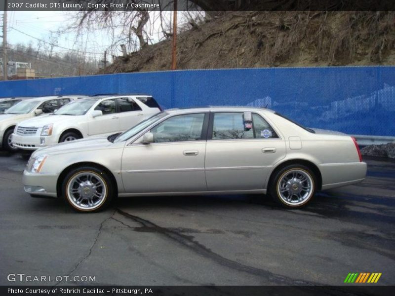 Cognac Frost / Cashmere 2007 Cadillac DTS Luxury
