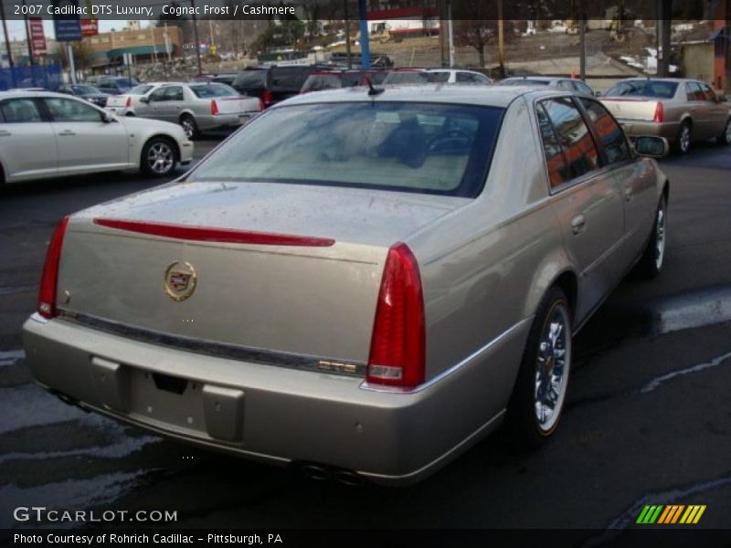 Cognac Frost / Cashmere 2007 Cadillac DTS Luxury